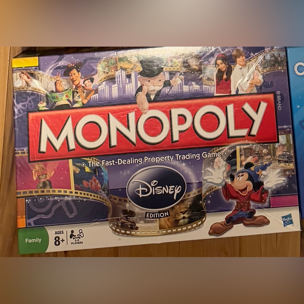 Disney Monopoly game!